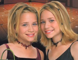 Mary Kate and Ashley Olsen